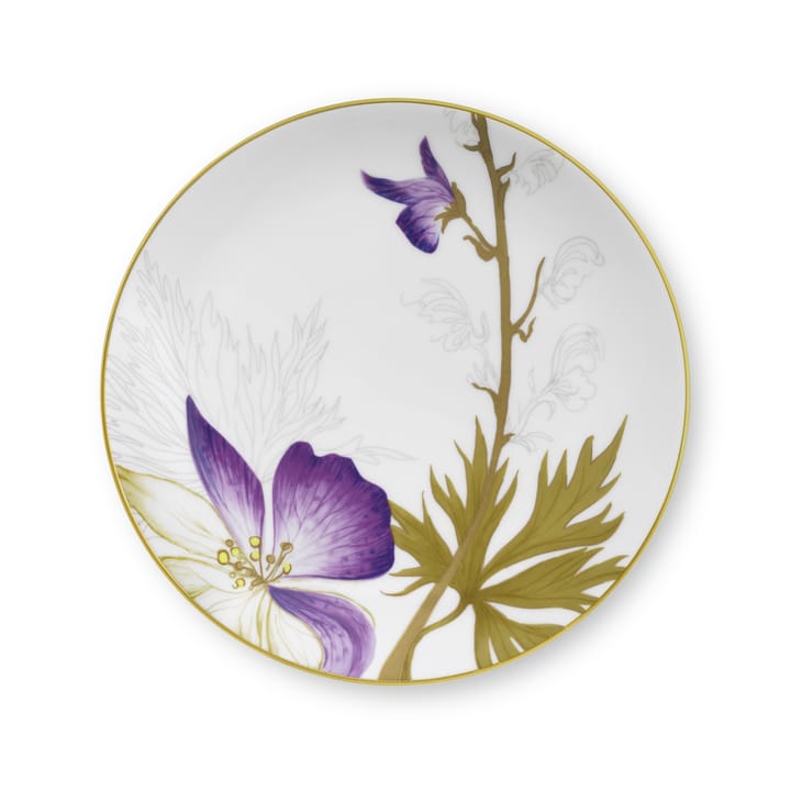 Flora tallrik Ø19 cm - Fikus - Royal Copenhagen