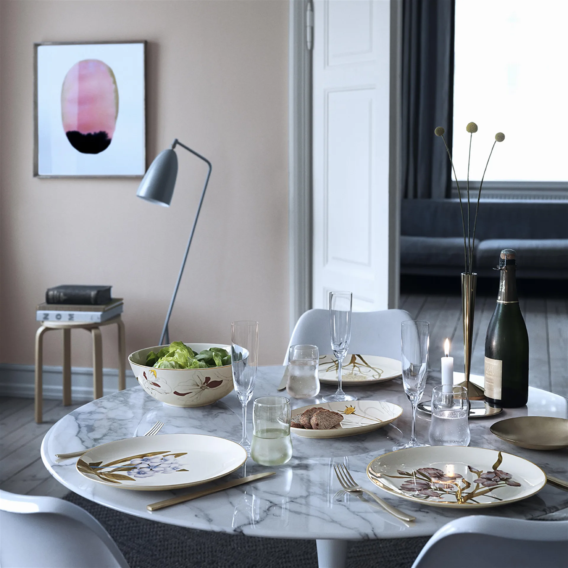 Flora tallrik Ø 27 cm, magnolia Royal Copenhagen