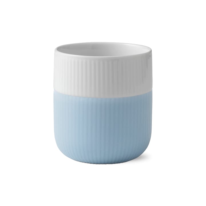 Fluted Contrast mugg - duvblå - Royal Copenhagen