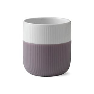 Fluted Contrast mugg - heather (rosa-lila) - Royal Copenhagen