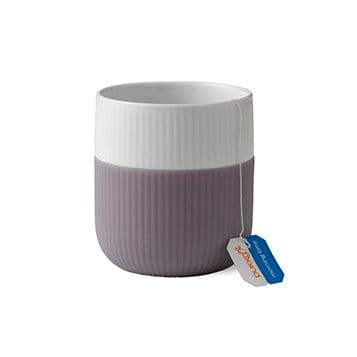 Fluted Contrast mugg - heather (rosa-lila) - Royal Copenhagen