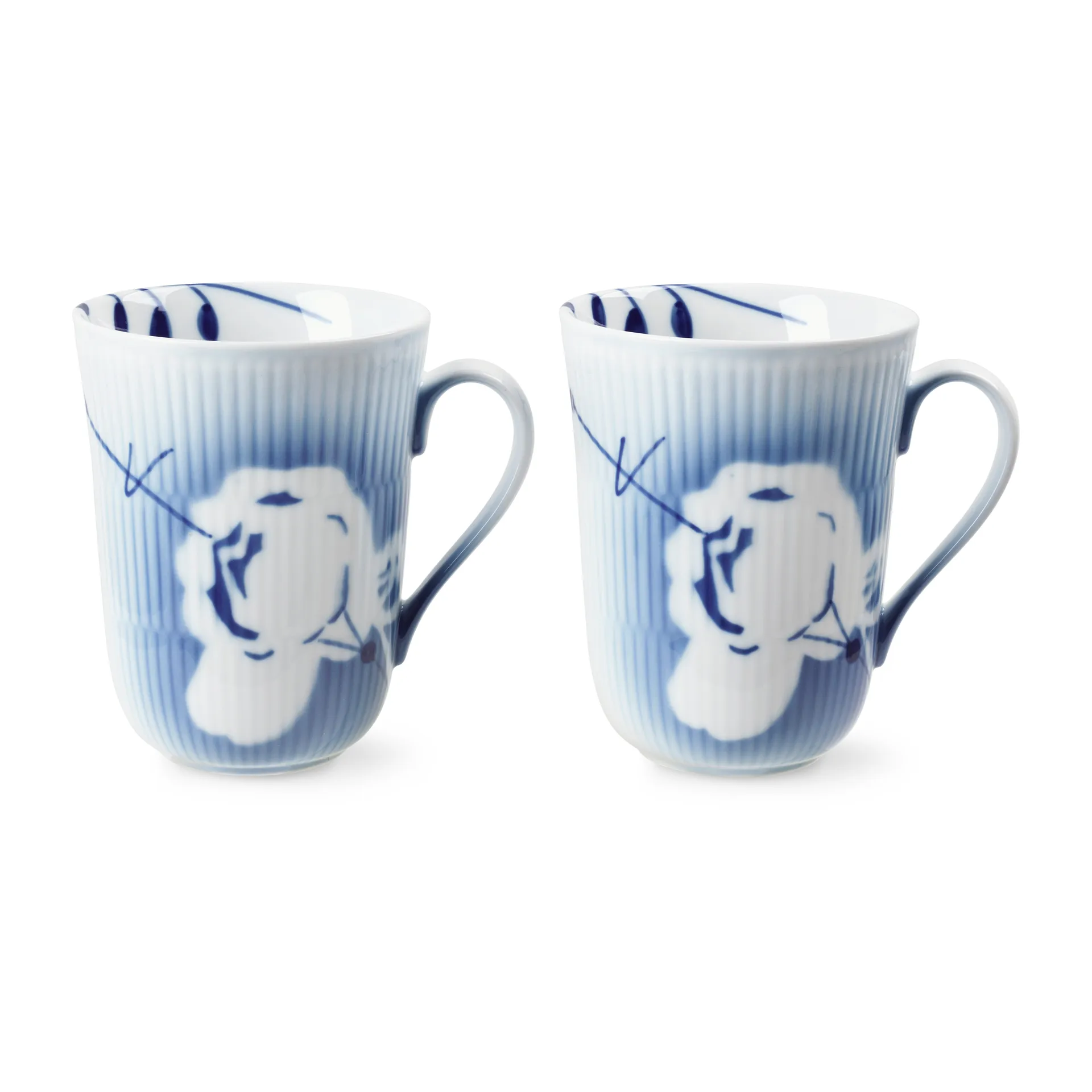 Mega Rose mugg 2-pack, 33 cl Royal Copenhagen