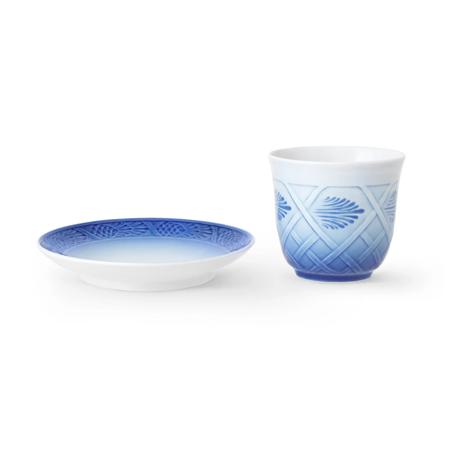 Mugg och tallrik 2022, vit Royal Copenhagen