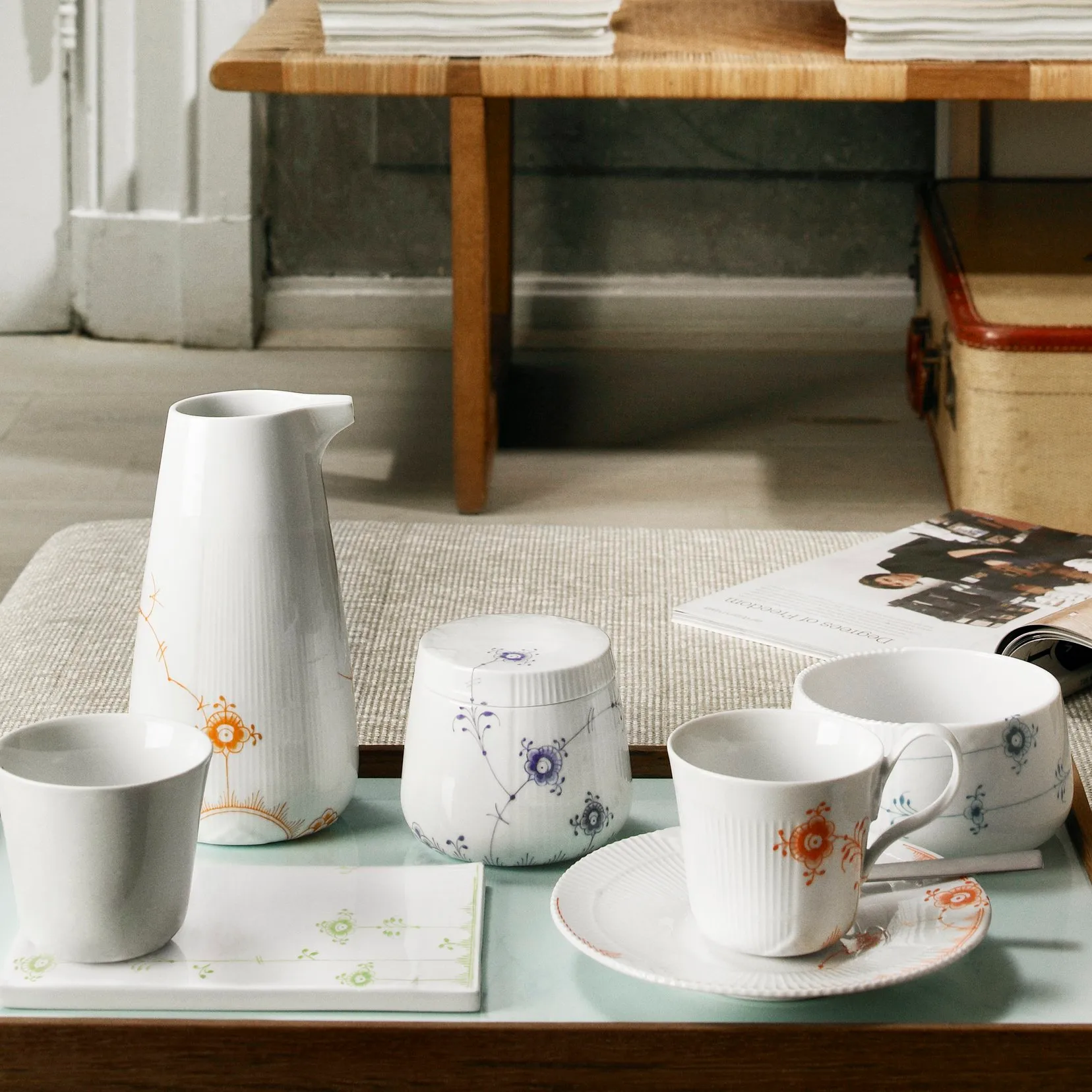 Multicoloured Elements kanna, 70 cl Royal Copenhagen