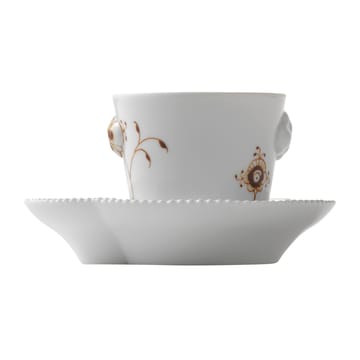 Multicoloured Elements mocca espressokopp och fat - 10 cl - Royal Copenhagen