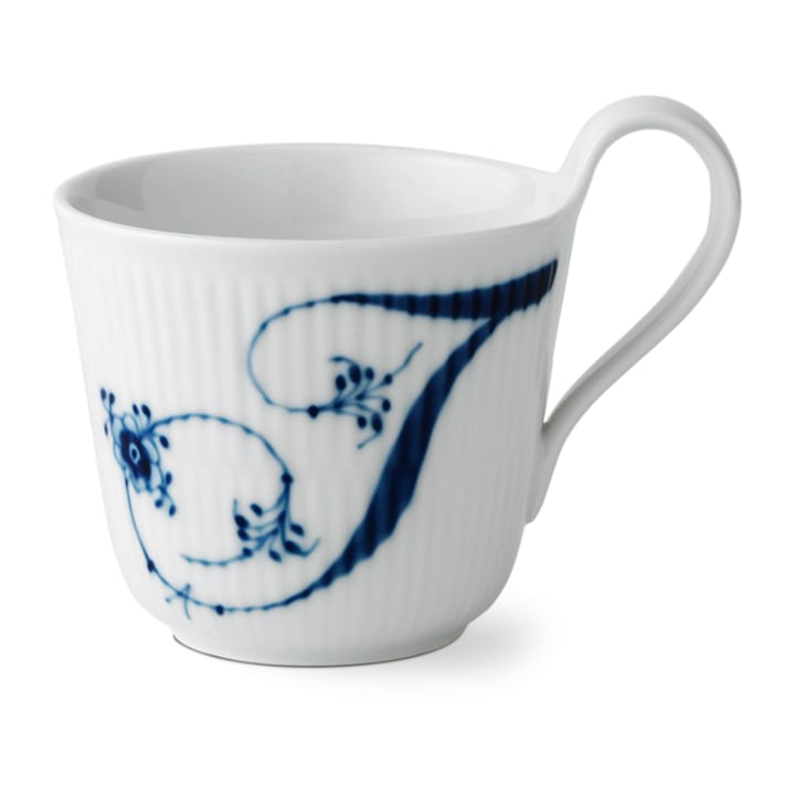 Musselmalet räfflat Alphabet mugg 33 cl - T - Royal Copenhagen