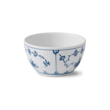 Musselmalet räfflat skål - Ø8,5 cm - Royal Copenhagen