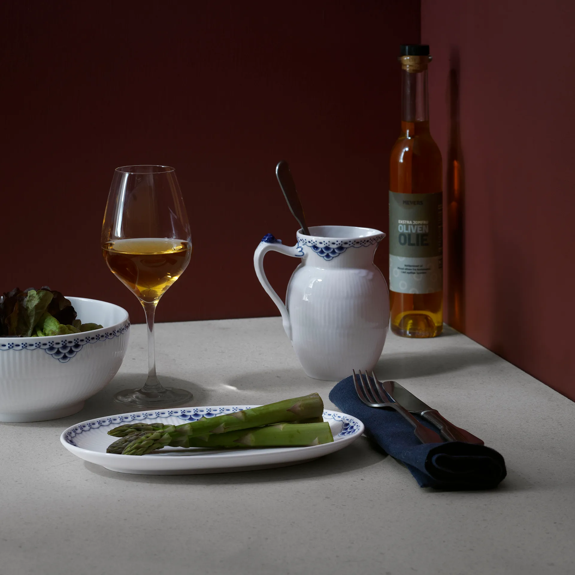 Princess assiett oval, 23 cm Royal Copenhagen