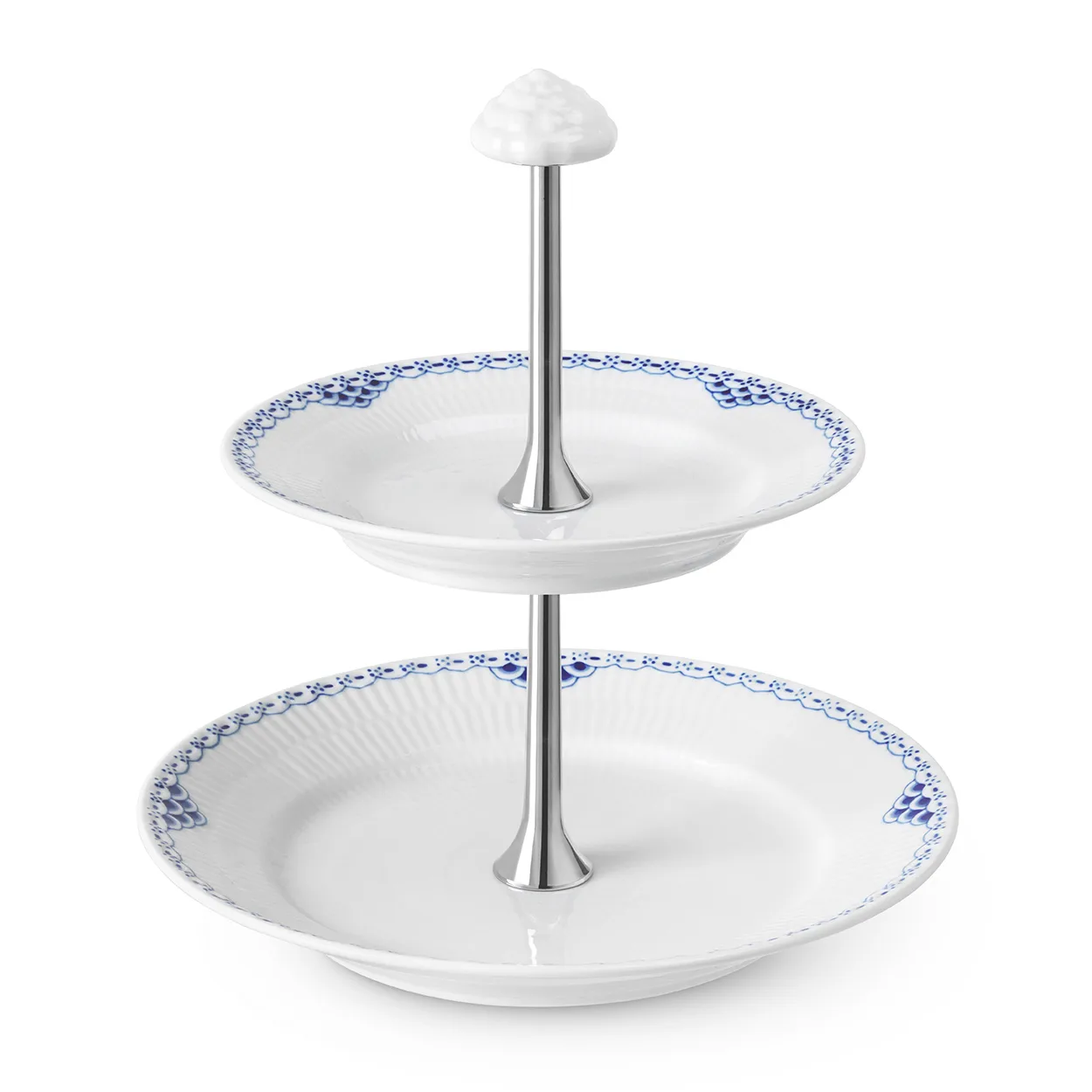 Princess Étagère våningsfat Ø24 cm, Blå Royal Copenhagen