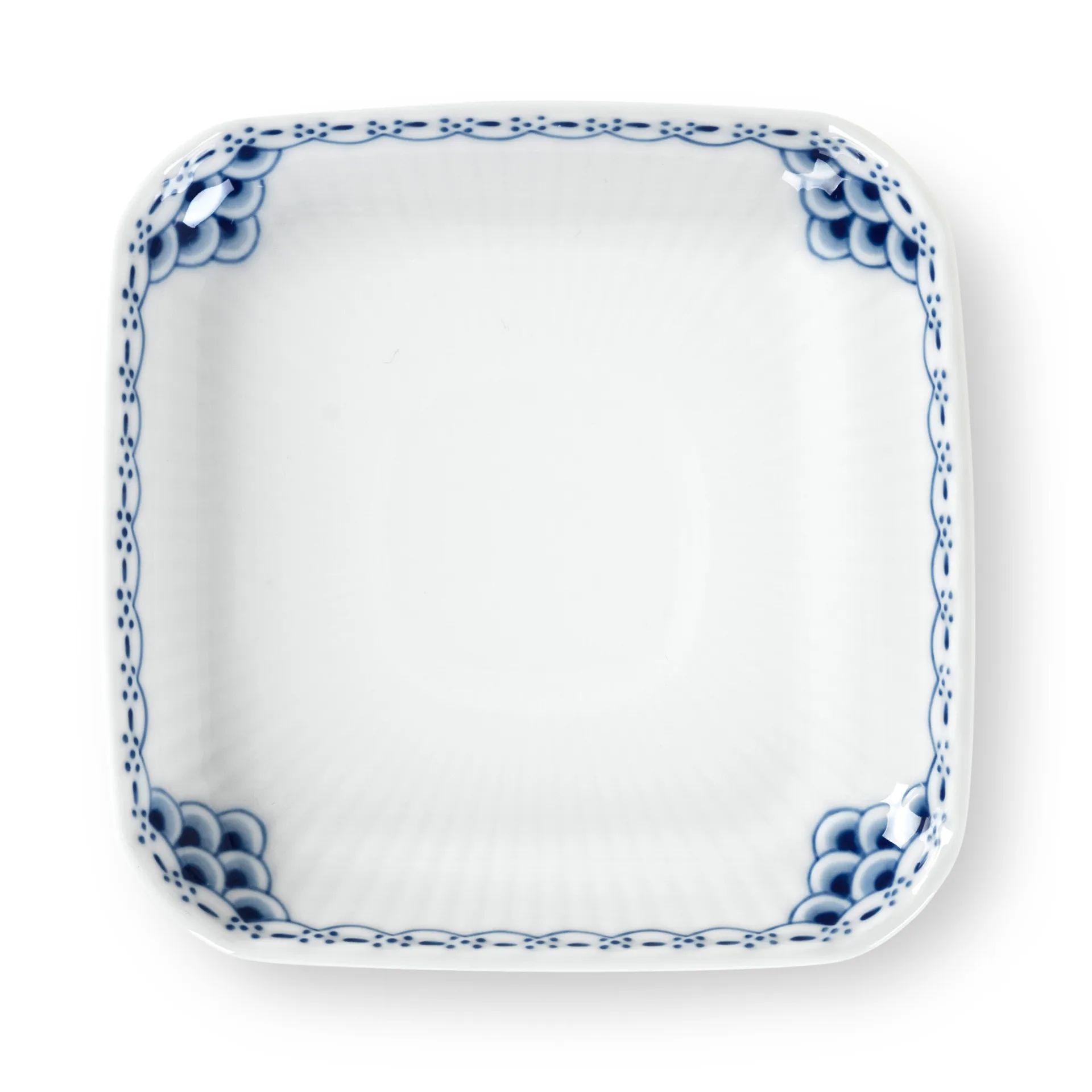 Princess fyrkantig assiett, Ø10 cm Royal Copenhagen