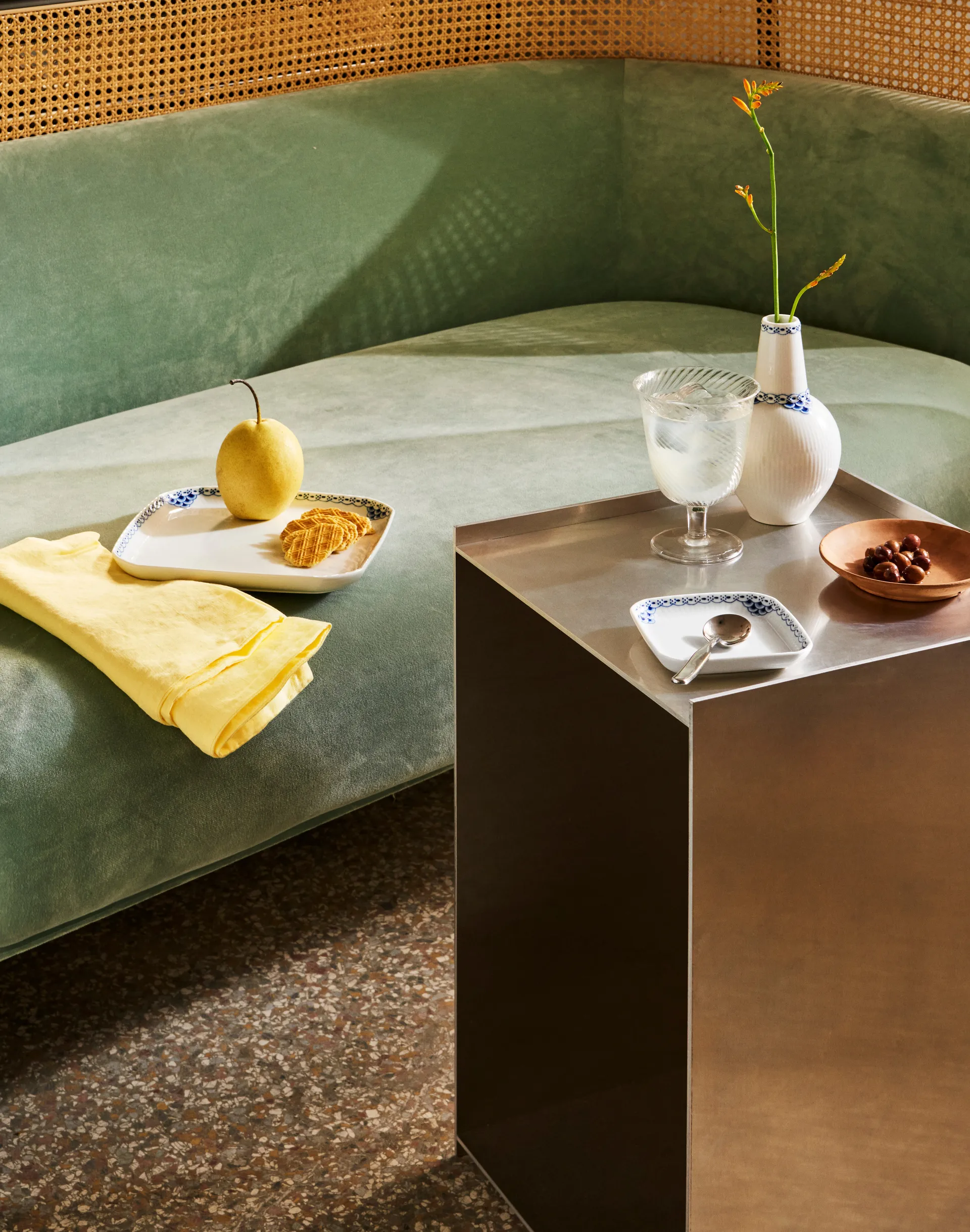 Princess fyrkantig assiett, Ø10 cm Royal Copenhagen