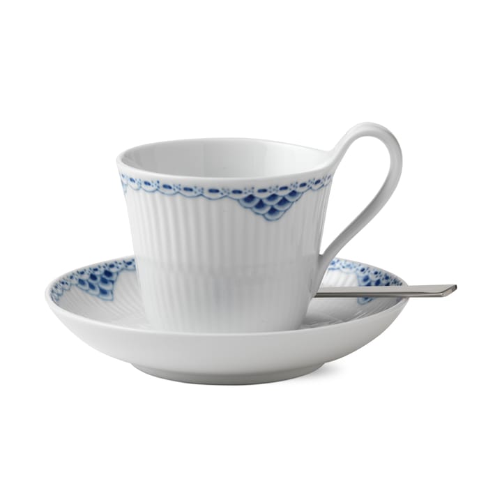 Princess kopp med fat - 25 cl-högt handtag - Royal Copenhagen