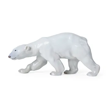 Royal Copenhagen dekoration gående isbjörn - 14 cm - Royal Copenhagen