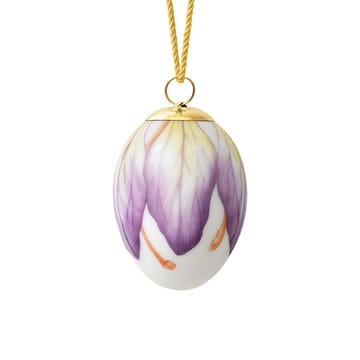 Royal Copenhagen påskägg 2022 6 cm - Lila krokus kronblad - Royal Copenhagen