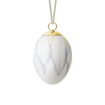 Royal Copenhagen påskägg 2022 6 cm - Poetens påsklilja kronblad - Royal Copenhagen