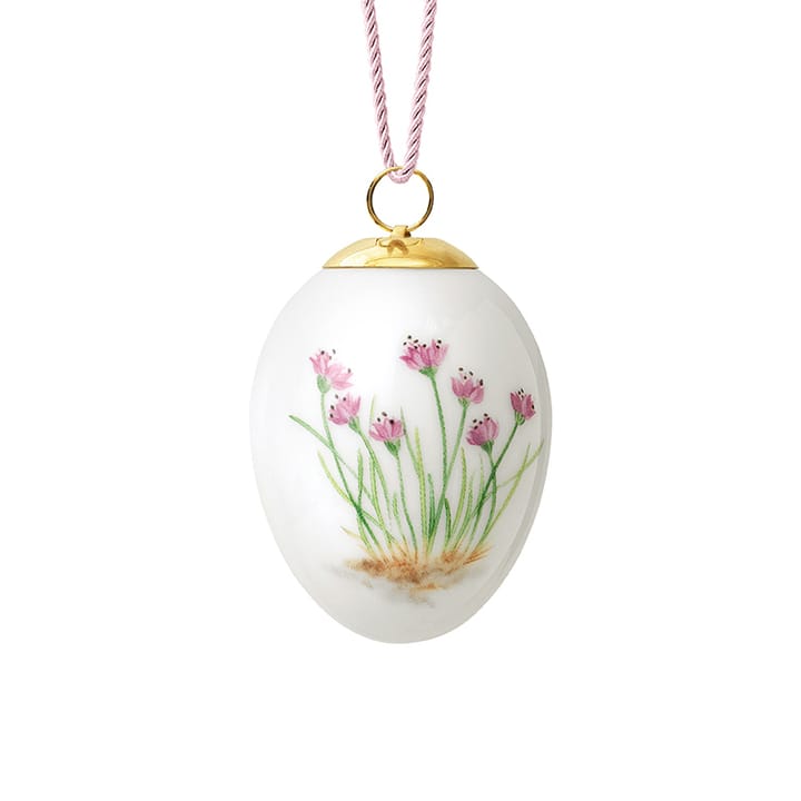 Royal Copenhagen påskägg 2022 6 cm, Vild gräslök knopp Royal Copenhagen