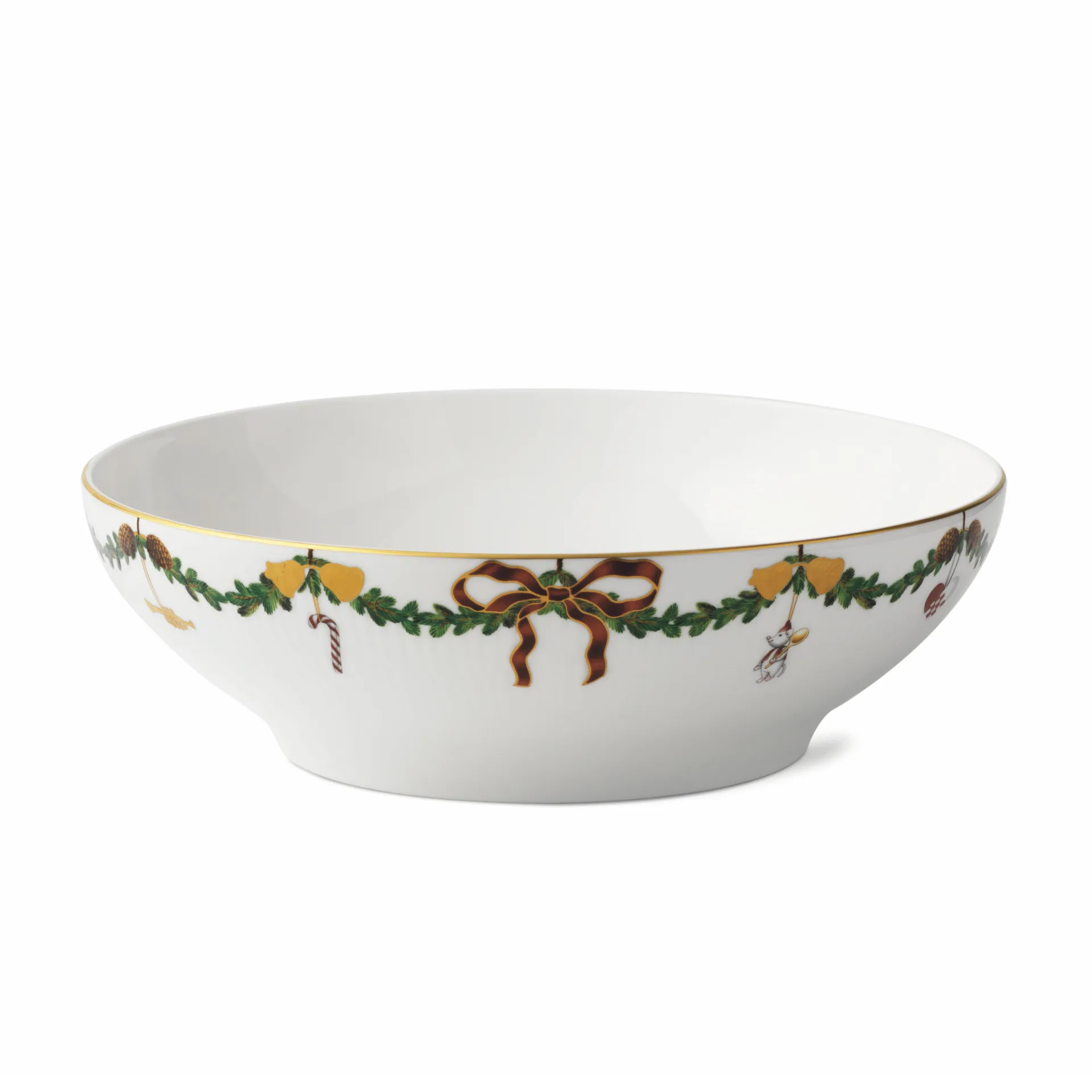 Star Fluted Christmas serveringsskål, 2,2 l Royal Copenhagen
