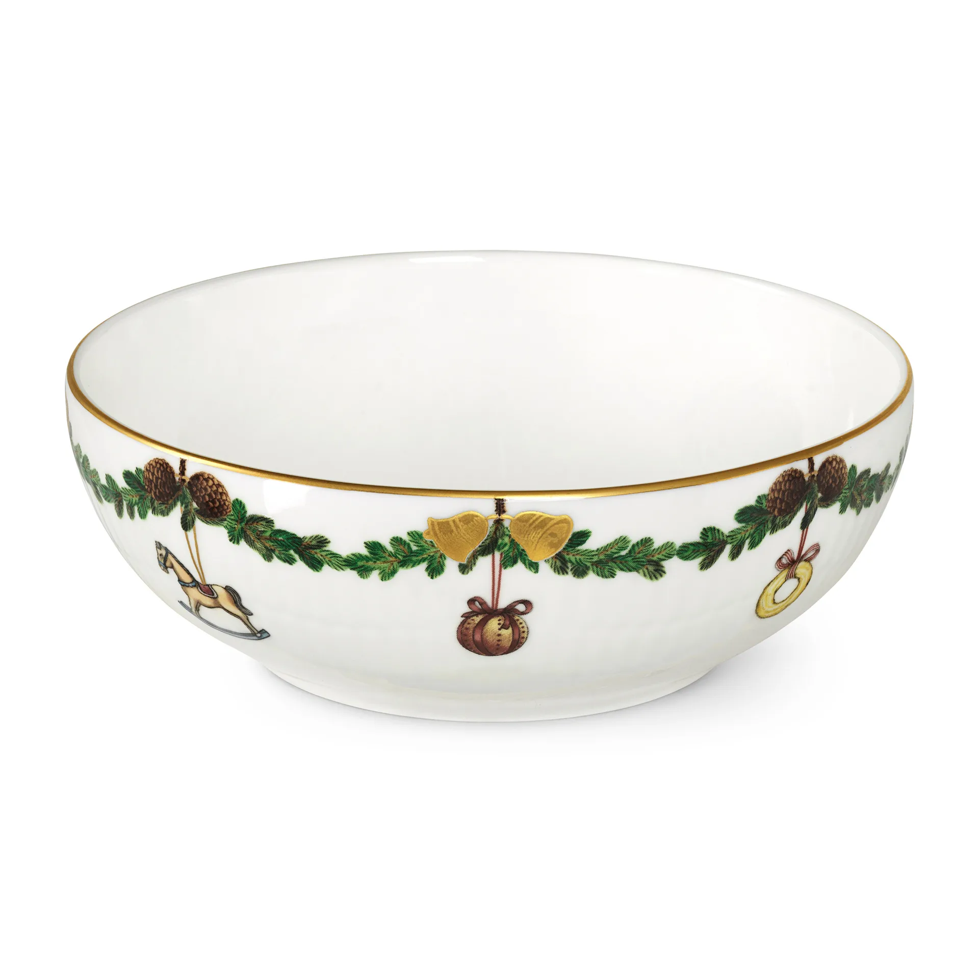 Star Fluted Christmas serveringsskål, 50 cl Royal Copenhagen