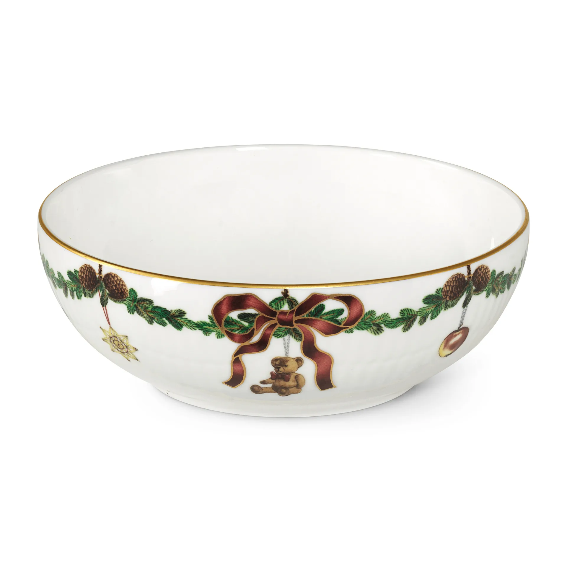 Star Fluted Christmas serveringsskål, 50 cl Royal Copenhagen