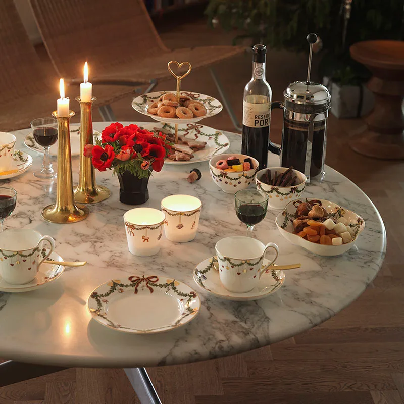 Star Fluted Christmas tallrik, Ø 19 cm Royal Copenhagen