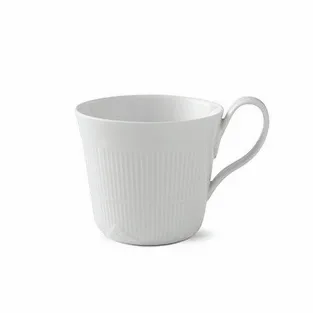 White Elements kopp med högt handtag - 35 cl - Royal Copenhagen