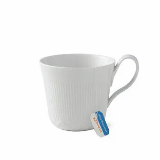 White Elements kopp med högt handtag, 35 cl Royal Copenhagen