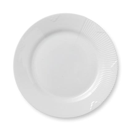 White Elements tallrik, Ø 22 cm Royal Copenhagen