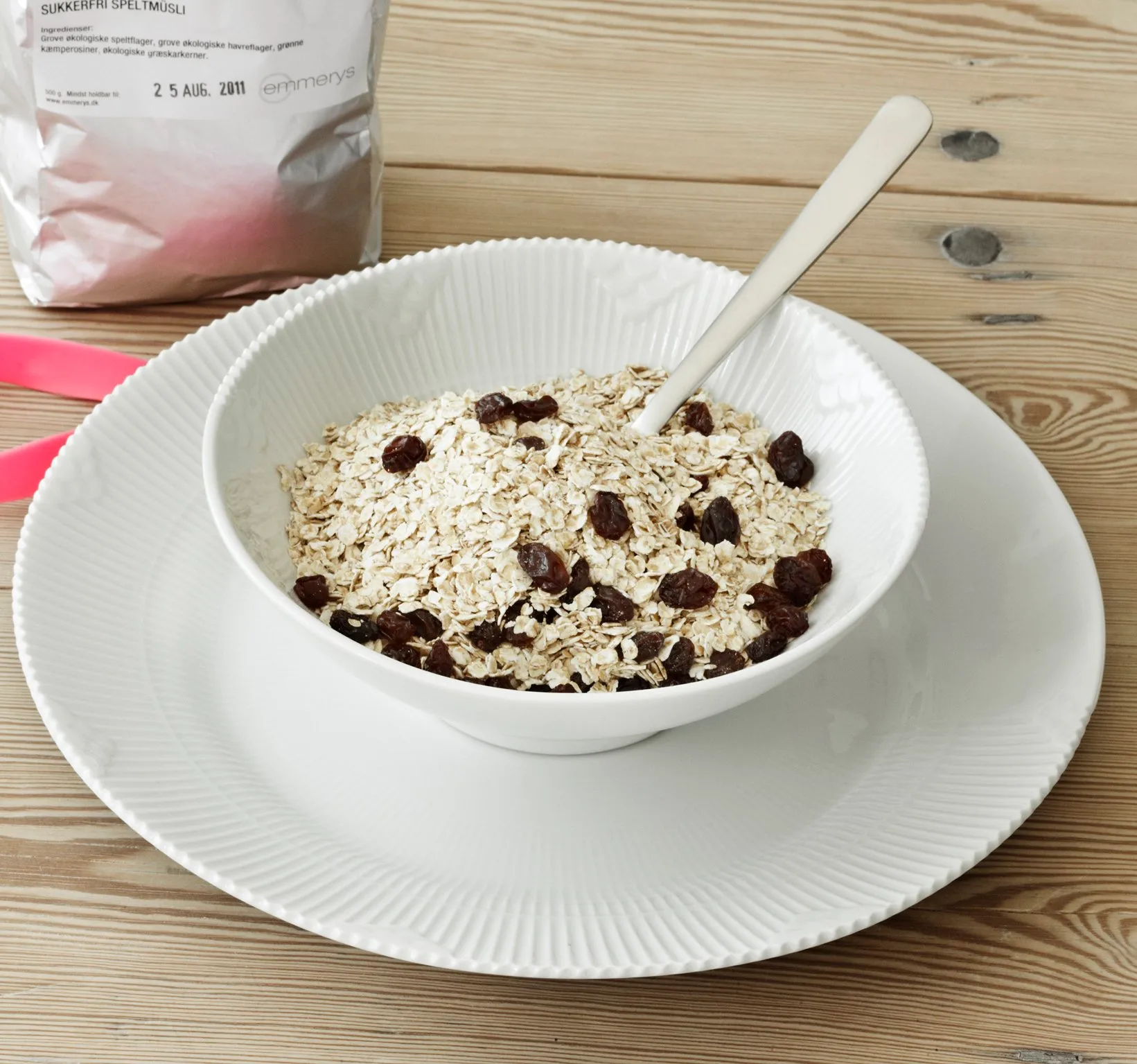 White Elements tallrik, Ø 28 cm Royal Copenhagen