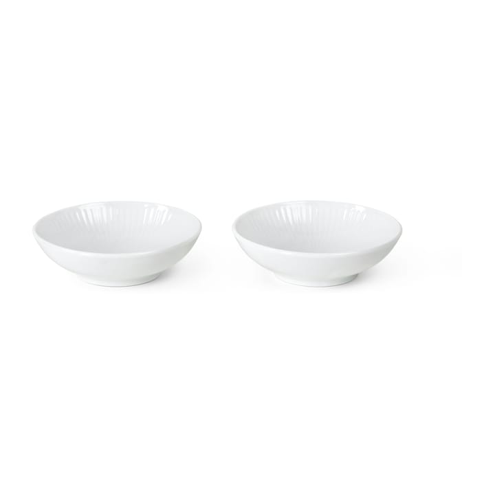 White Fluted dippskål 2-pack - 9 cl - Royal Copenhagen