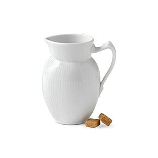 White Fluted kanna - 38 cl - Royal Copenhagen