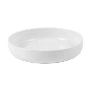 White Fluted ugnsform Ø18,5 cm - White - Royal Copenhagen