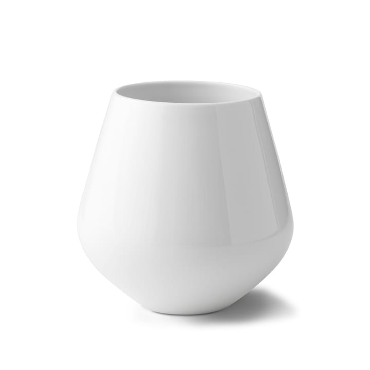 White Fluted vas, 20,5 Royal Copenhagen