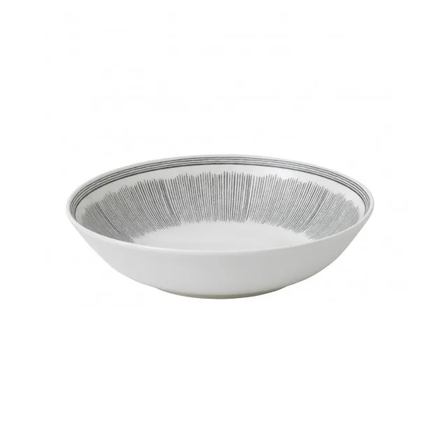 Grey Lines djup tallrik, 24 cm Royal Doulton