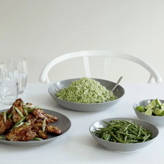 Maze skål 18 cm, mörkgrå Royal Doulton