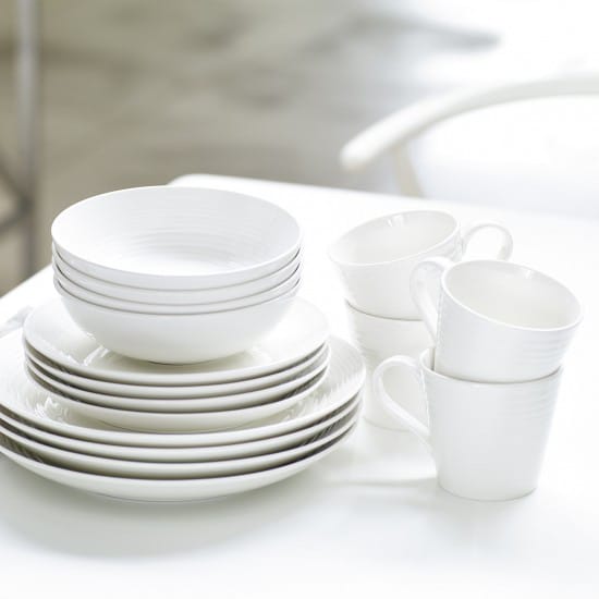 Maze skål 18 cm - vit - Royal Doulton