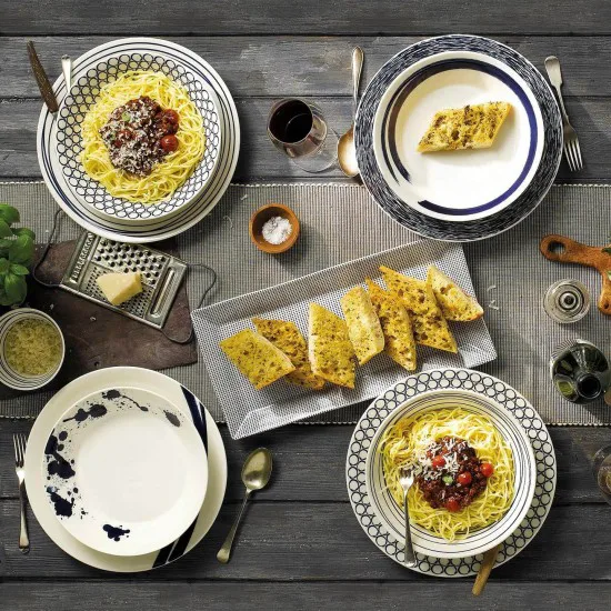 Pacific tallrik blå 6 delar, 28 cm Royal Doulton