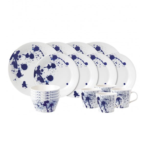 Pacific tallriksset 16 delar - splash - Royal Doulton