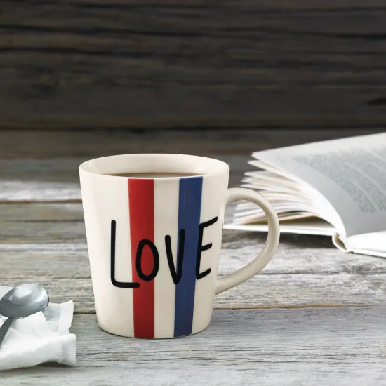 Royal Doulton Ellen DeGeneres mugg, love Royal Doulton