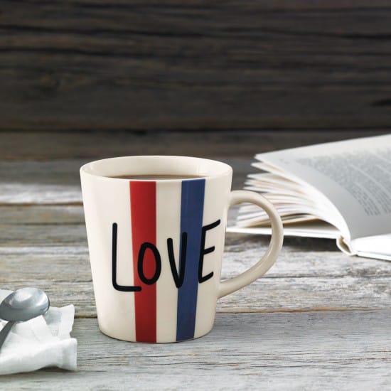 Royal Doulton Ellen DeGeneres mugg, love Royal Doulton
