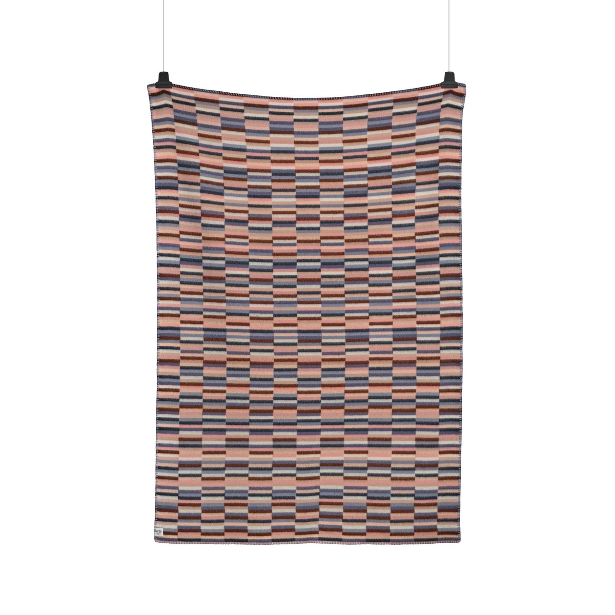 Rros Tweed Ida filt 135x200 cm Rosa blue | Skandinavisk Design | Ullplädar & Ullfiltar | Multi