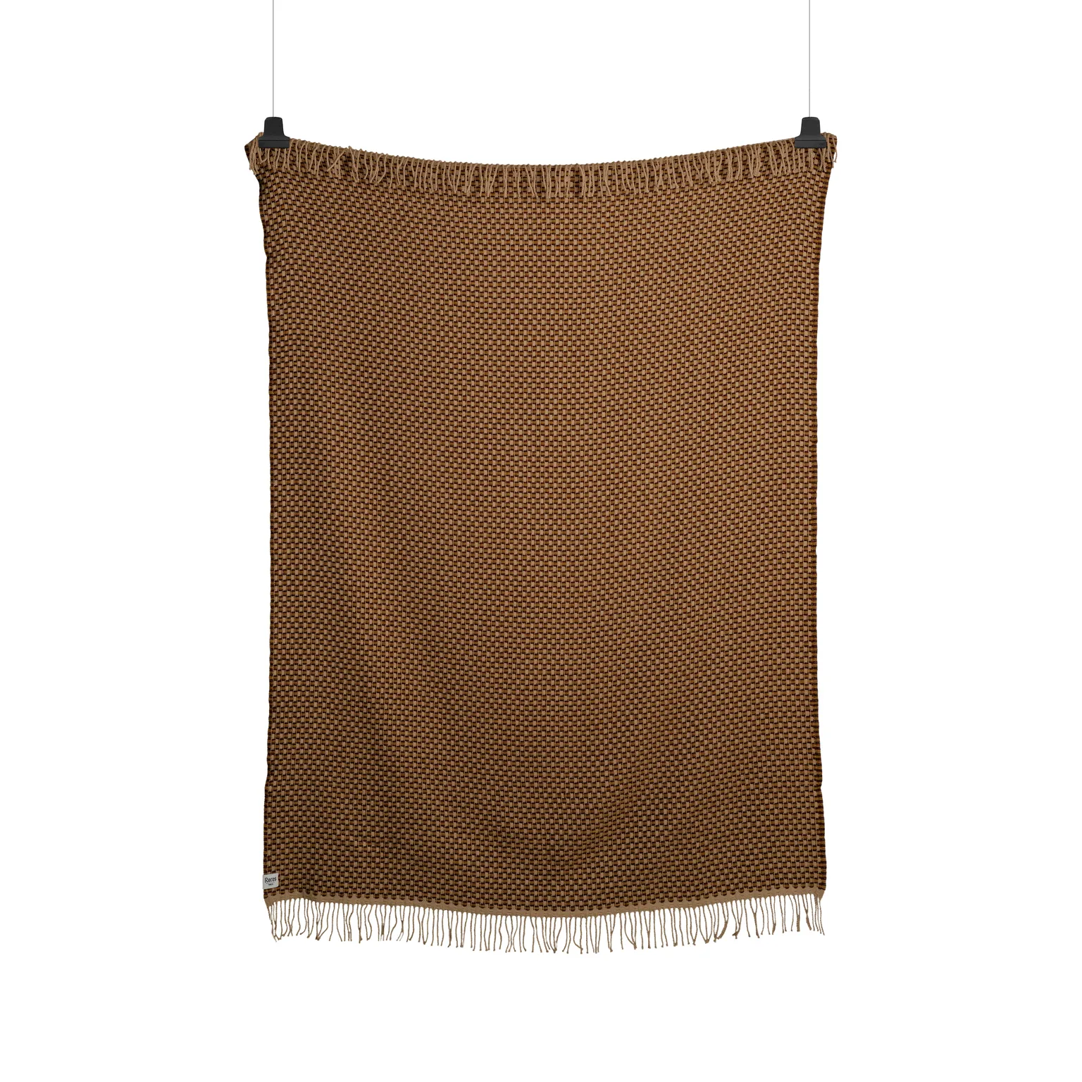 Isak pläd 150x210 cm, Chestnut Røros Tweed