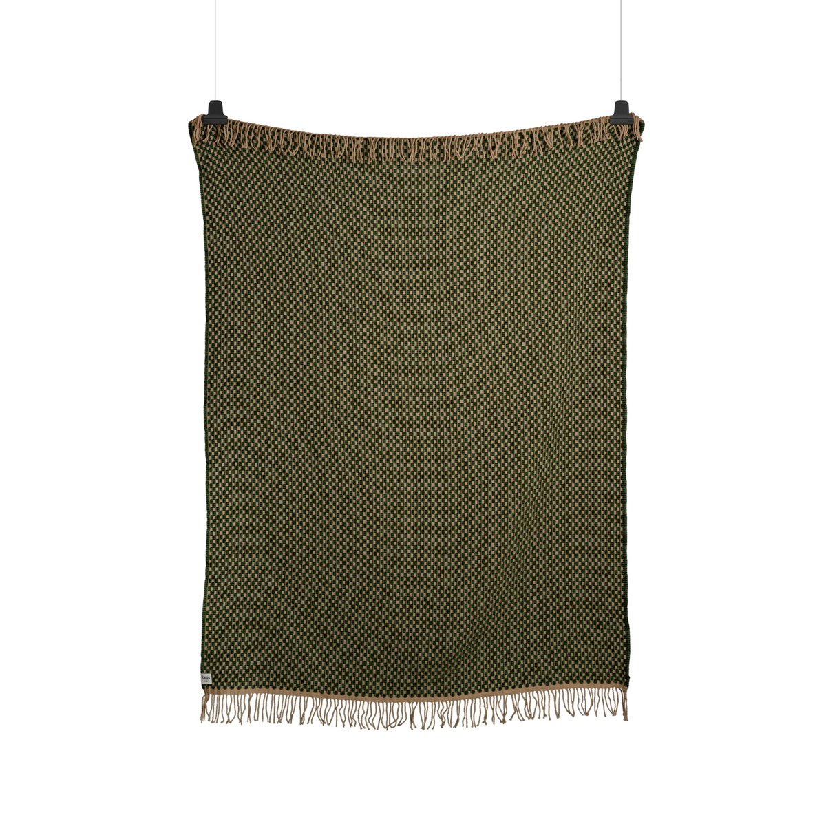Rros Tweed Isak pläd 150x210 cm Meadow | Skandinavisk Design | Ullplädar & Ullfiltar | Grön