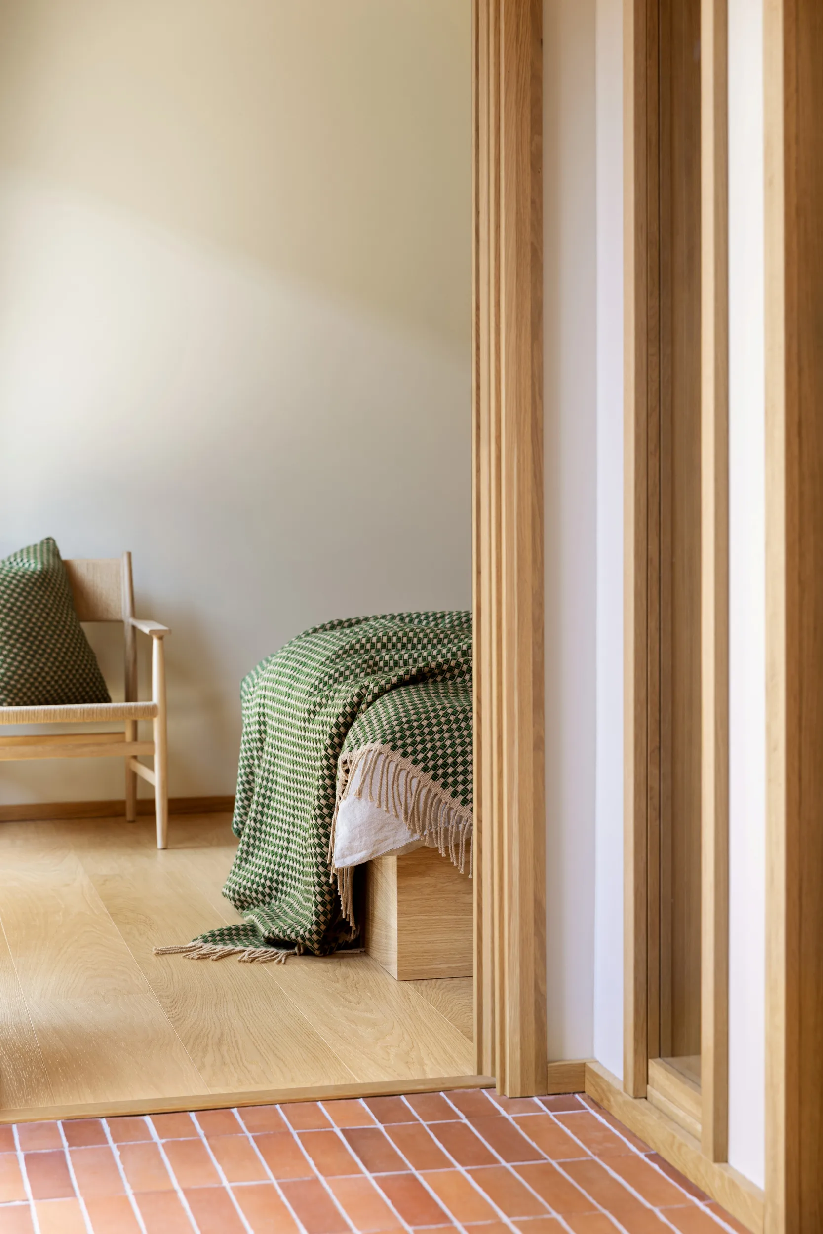 Isak pläd 150x210 cm, Meadow Røros Tweed