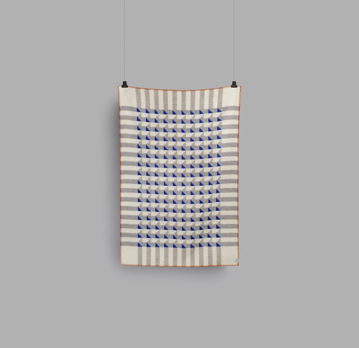Kvam filt 135x200 cm - Blue - Røros Tweed