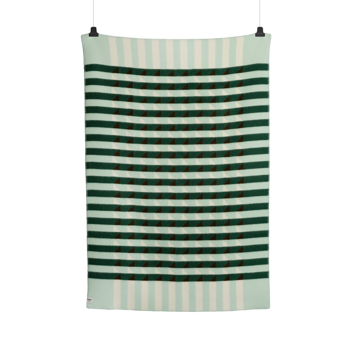 Rros Tweed Kvam filt 135x200 cm Green | Skandinavisk Design | Ullplädar & Ullfiltar | Grön