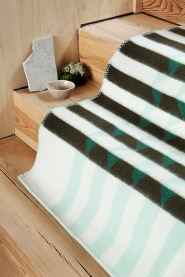 Kvam filt 135x200 cm - Green - Røros Tweed