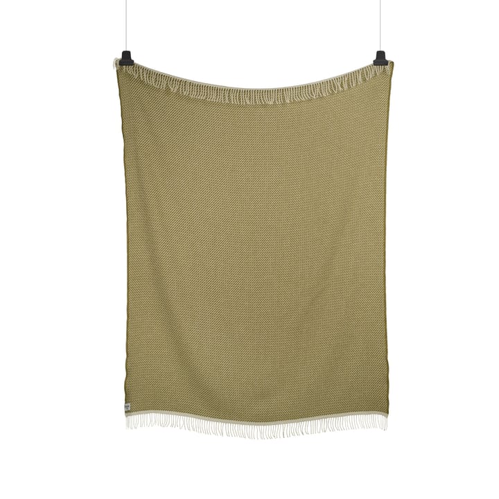 Mello pläd 150x210 cm - Leaf green - Røros Tweed