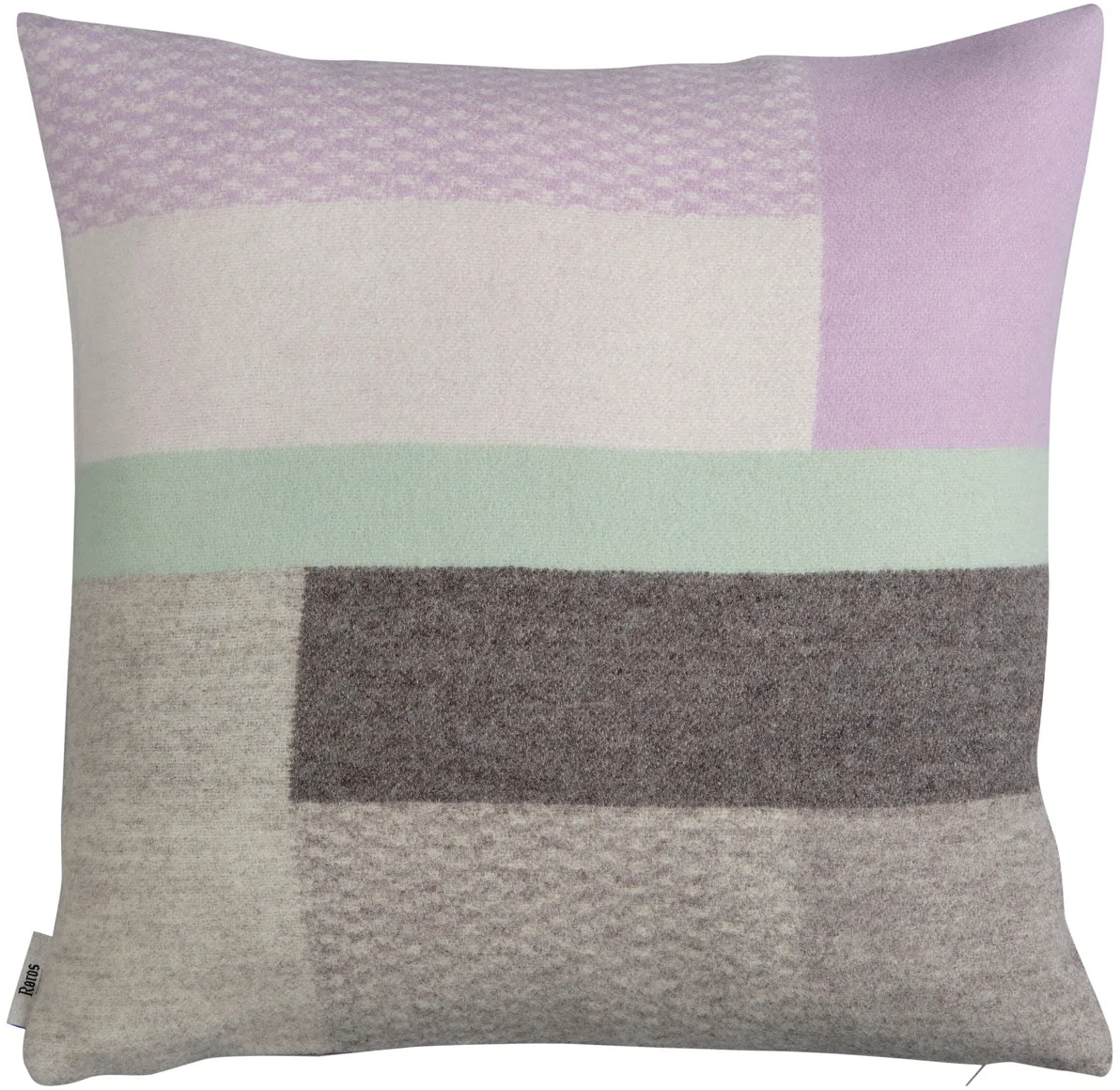 Mikkel kudde 50x50 cm, Grey Røros Tweed