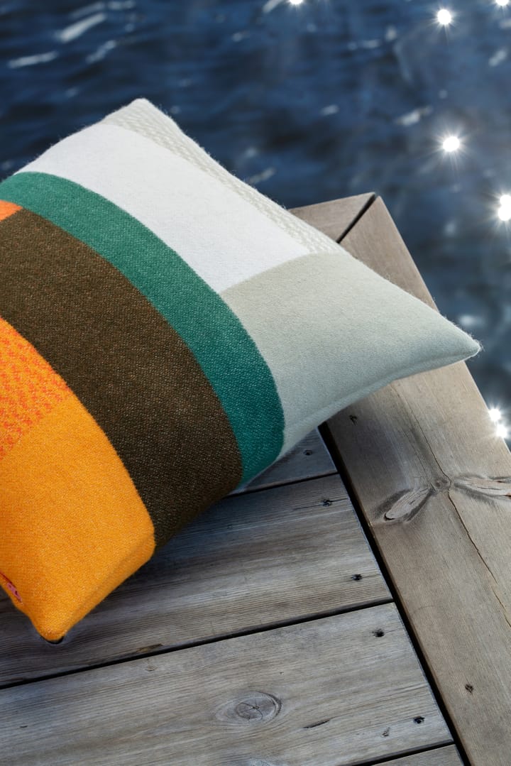 Mikkel kudde 50x50 cm - Orange - Røros Tweed