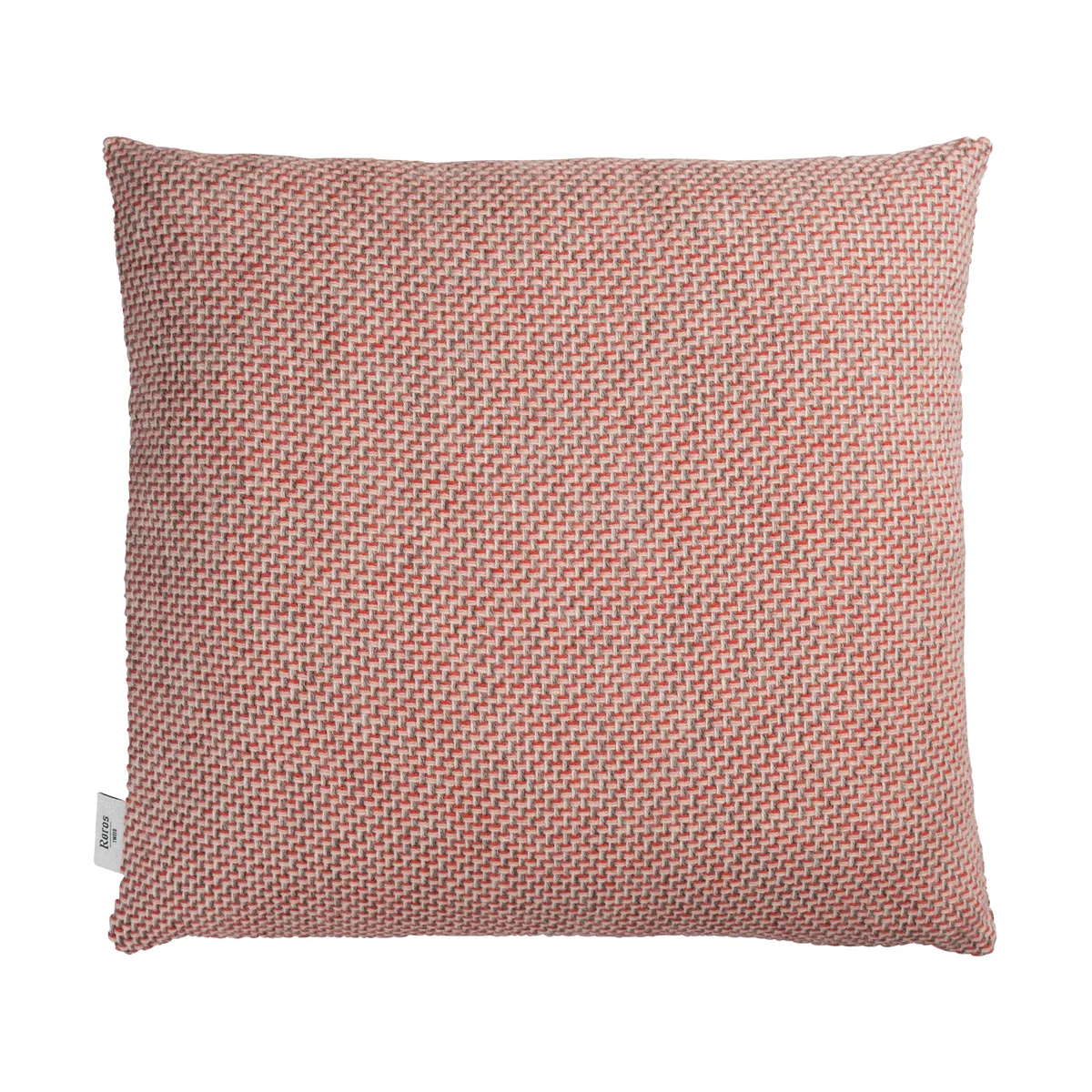 Røros Tweed Una kudde 50x50 cm Light red